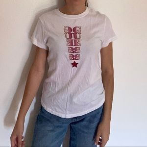 Guess Vintage White Tee